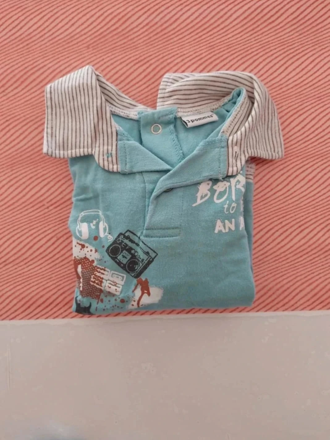 Tee shirt 9mois 3pommes